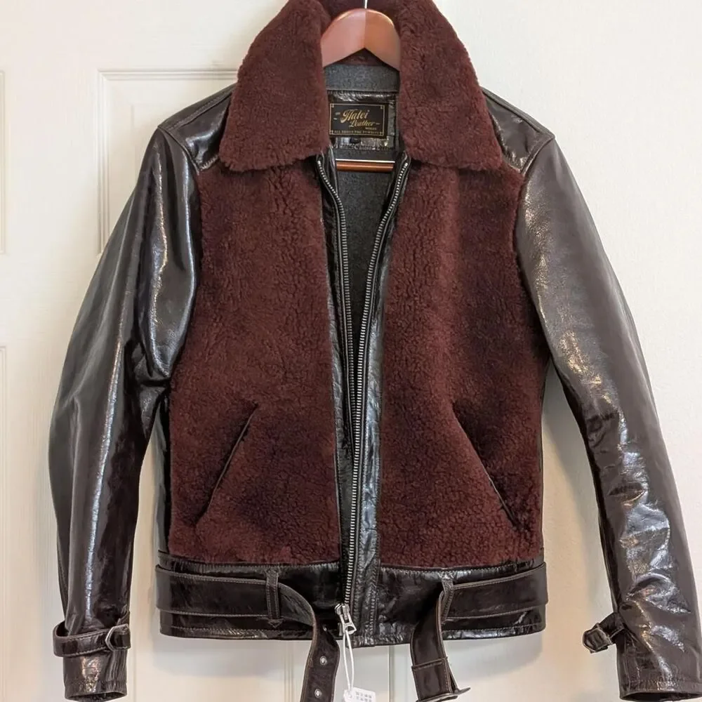 Grizzly Men's Brown and Burgundy Jacket